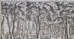 Matth us Merian the Elder St Peters Square in Basel 17th Century Engraving by Matth us Merian - 2694557