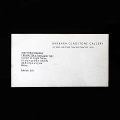 Matthew Barney Matthew Barney Cremaster 5 Her Giant 1997 C Print in Acrylic Frame - 4238785
