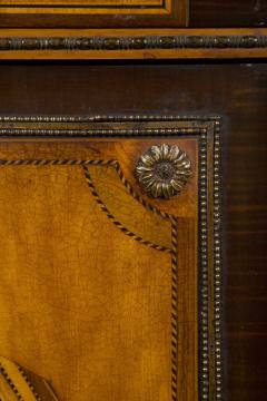 Matthijs Horrix Satinwood marquetry lacquer inset gilt bronze mounted side cabinets - 4217707