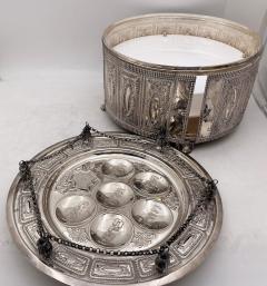 Matza Holder Passover Sterling Silver Seder Plate - 3260821