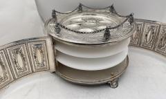 Matza Holder Passover Sterling Silver Seder Plate - 3260824