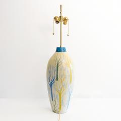 Maud Fredin Fradhollm MAUD FREDIN FREDHOLM SPRING STONEWARE LAMP BO FAJANS SWEDEN 1940S - 2359128