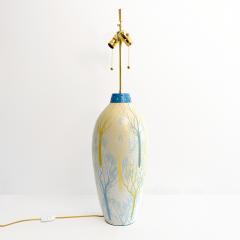 Maud Fredin Fradhollm MAUD FREDIN FREDHOLM SPRING STONEWARE LAMP BO FAJANS SWEDEN 1940S - 2359130