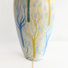 Maud Fredin Fradhollm MAUD FREDIN FREDHOLM SPRING STONEWARE LAMP BO FAJANS SWEDEN 1940S - 2359133
