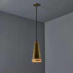 Mauri Almari 1950s Mauri Almari K2 48 Brass Pendant for Idman - 4448022