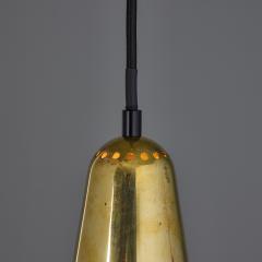 Mauri Almari 1950s Mauri Almari K2 48 Brass Pendant for Idman - 4448029