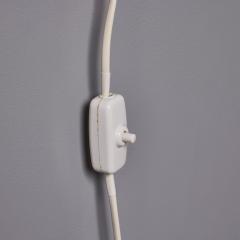 Mauri Almari 1950s Perforated Metal Diabolo Plug In Wall Lamp Attributed to Mauri Almari - 4366589