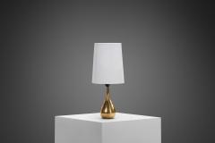 Mauri Almari K11 21 Brass Table Lamp by Mauri Almari for Idman Oy Finland 1950s - 4341775