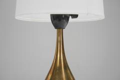 Mauri Almari K11 21 Brass Table Lamp by Mauri Almari for Idman Oy Finland 1950s - 4341783