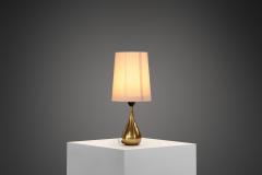 Mauri Almari K11 21 Brass Table Lamp by Mauri Almari for Idman Oy Finland 1950s - 4343441