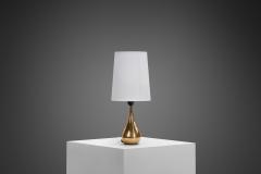 Mauri Almari K11 21 Brass Table Lamp by Mauri Almari for Idman Oy Finland 1950s - 4343442