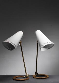 Mauri Almari Pair of Almari Mauri table lamps for Idman - 4739346