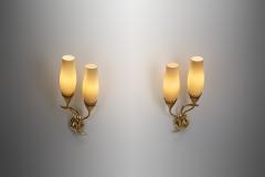 Mauri Almari Pair of Mauri Almari 71020 Wall Lights for Idman Finland 1950s - 3705732