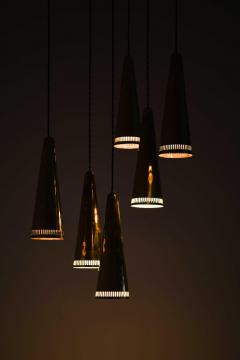 Mauri Almari Scandinavian Modern Ceiling Lamp in Brass by Mauri Almari 1950s - 4744246