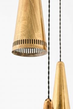 Mauri Almari Scandinavian Modern Ceiling Lamp in Brass by Mauri Almari 1950s - 4744263