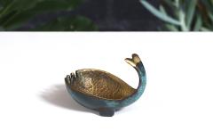 Maurice Ascalon Maurice Ascalon Bronze Whale Ashtray for Pal Bell - 3938977