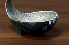 Maurice Ascalon Maurice Ascalon Bronze Whale Ashtray for Pal Bell Co  - 3413050