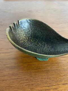 Maurice Ascalon Pal Bell Whale brass and enamel dish catchall by Maurice Ascalon - 3963543