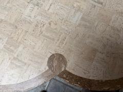Maurice Bailey Maurice Bailey for Monteverdi Young Tesselated Travertine Trefoil Coffee Table - 4729522