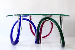 Maurice Barilone Murano Art Glass Coffee Table by Maurice Barilone Italy - 1906383