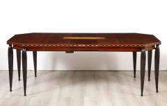 Maurice Dufr ne Important Art Deco Dining Table - 3429120