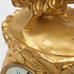 Maurice Dufr ne Maurice Dufr ne and F lix Voulot Gilt Bronze Art Nouveau Clock - 3154501