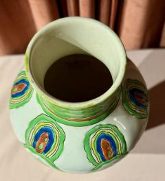 Maurice Dufr ne Maurice Dufrene Art Deco Vase for La Ma trise by Boch Keramis - 4470843