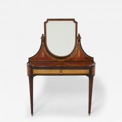 Maurice Dufr ne Maurice Dufrene Attr Art Deco French Marquetry vanity early 1920s - 2991606