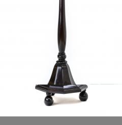 Maurice Dufr ne Maurice Dufrene art deco rosewood carved floor lamp - 877581