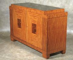 Maurice Dufr ne Maurice Dufrene cabinet in satinwood and purpleheart - 3031450