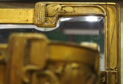 Maurice Dufr ne Maurice Dufrene gilt sculpted vitrine - 3031492