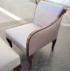 Maurice Dufr ne Maurice Dufrene rare art deco Duchesse Bris e chaise - 2482542