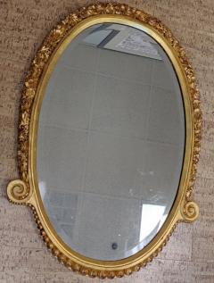Maurice Dufr ne Maurice Dufrene sculpted and gilt wood mirror - 3165016