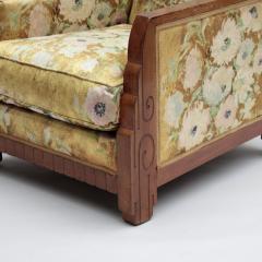 Maurice Dufr ne Pair of Fine French 1920s Armchairs att to Dufrene matching daybed available  - 4657119