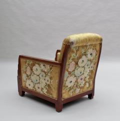 Maurice Dufr ne Pair of Fine French 1920s Armchairs att to Dufrene matching daybed available  - 4657123