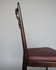 Maurice Flachet Set of 8 Fine French 1950s Dining Chairs by Maurice Flachet - 3934710