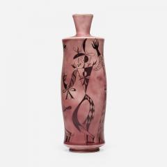 Maurice Gensoli Manufacture de Sevres Vase by Maurice Gensoli Commedia dellarte after Debarre - 4483751