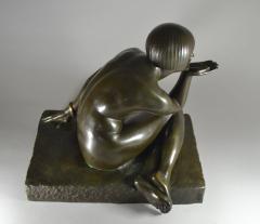 Maurice Guiraud Riviere MAURICE GUIRAUD RIVI RE ICONIC BRONZE SCULPTURE ENIGMA - 4046235