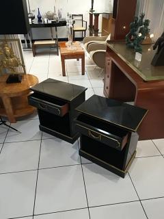 Maurice Hirsch Pair Of Bedside Or side Tables By Maurice Hirch Circa 1940 - 1126183