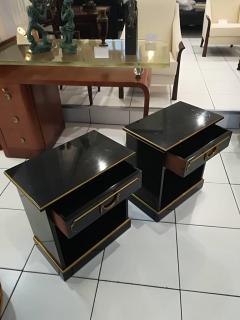 Maurice Hirsch Pair Of Bedside Or side Tables By Maurice Hirch Circa 1940 - 1126184