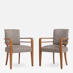 Maurice Jallot Art Deco Armchairs by Maurice Jallot 1900 1971 - 2838899