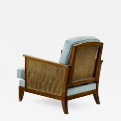 Maurice Jallot Maurice Jallot refined caned arm chair - 834561