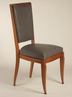Maurice Jallot Maurice Jallot set of 6 dining chairs in beech - 3140408