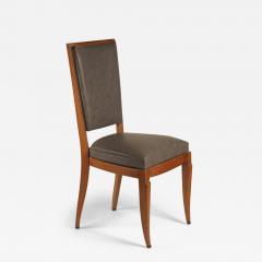 Maurice Jallot Maurice Jallot set of 6 dining chairs in beech - 3143673