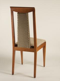 Maurice Jallot Maurice Jallot set of 6 dining chairs in oak - 3140436
