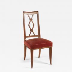 Maurice Jallot Maurice Jallot set of 8 cherry dining chairs - 3143652