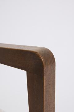 Maurice Jallot Modernist Mahogany Armchair by Maurice Jallot - 4500228