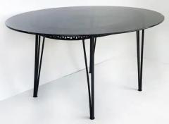 Maurizio Tempestini Maurizio Tempestini John Salterini Ribbon Oval Dining Table in Wrought Iron - 3613569