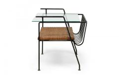 Maurizio Tempestini Maurizio Tempestini for Salterini Black Metal Magazine End Table - 4274416