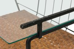 Maurizio Tempestini Maurizio Tempestini for Salterini Black Metal Magazine End Table - 4274419